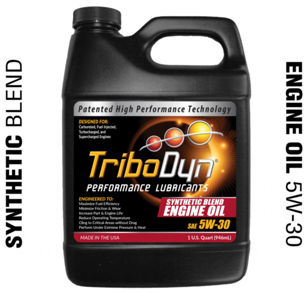 TriboDyn-Nordic.com - TriboDyn 5W-30 Fully Synthetic Engine oil