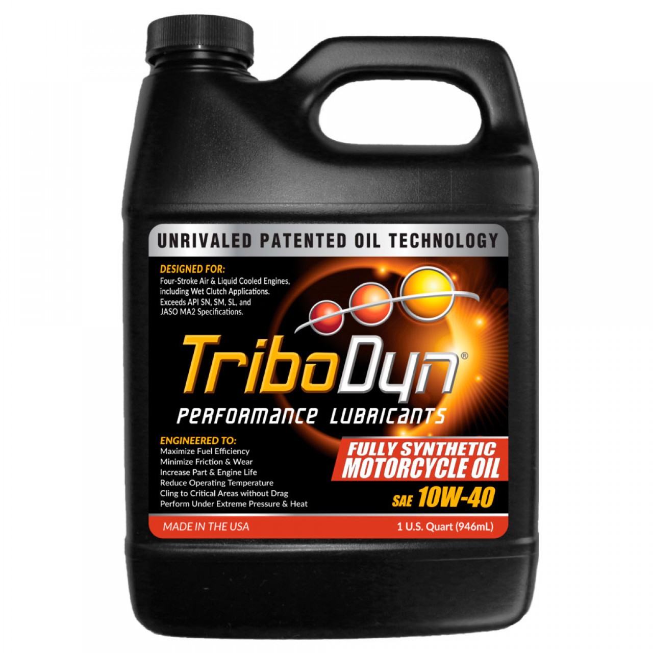 TriboDyn Fully Synthetic MP öljy 10w-40 (0.946 L)