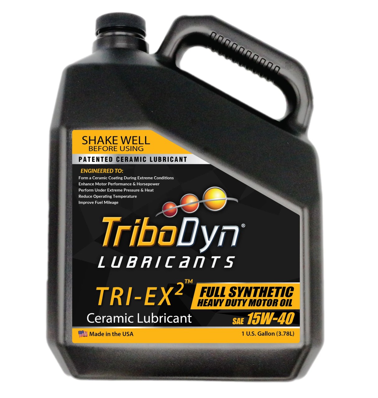 TriboDyn TRI-EX2 15W-40 Fully Synthetic Heavy Duty Moottoriöljy (3.785 L)