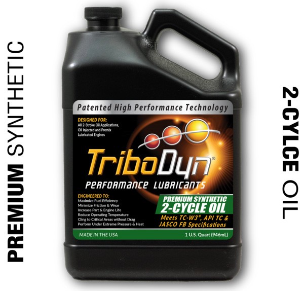 TriboDyn Premium Synthetic 2-tahtiöljy (3.785 L)
